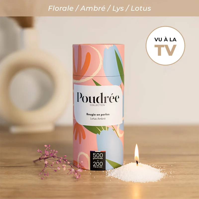 COLLECTION FLORA - LOTUS AMBRE